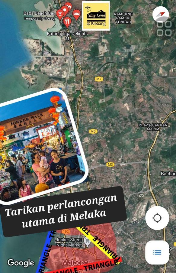 Staylena Klebang Melaka Homestay - Musliem Unit Exteriör bild